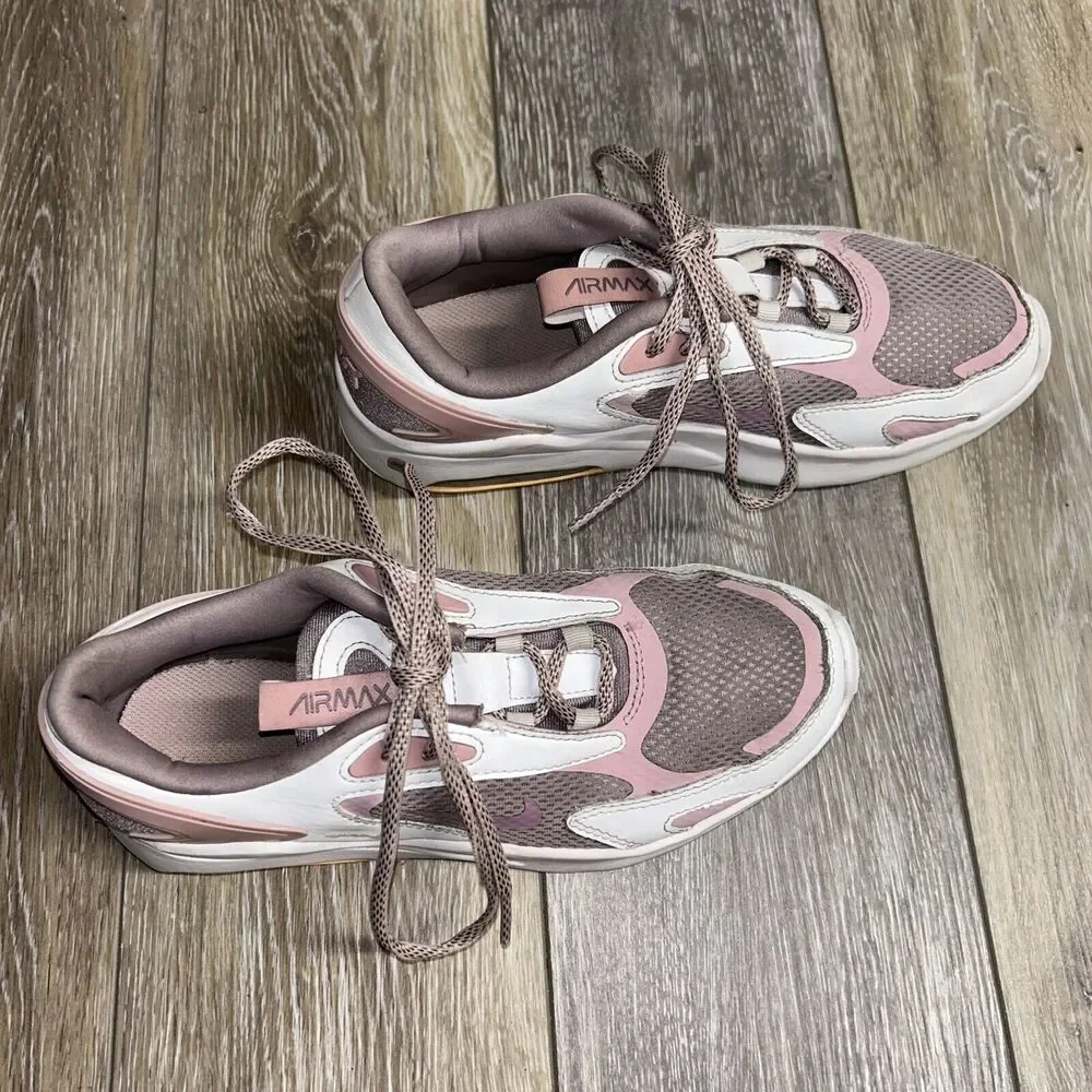 Nike Air Max Bolt Scarpa CW1626-200 Violet Pink Glaze White Kids Youth Size 5Y